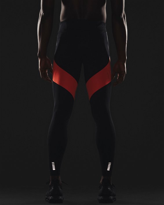 Men's UA Speedpocket Tights, Black, pdpMainDesktop image number 5